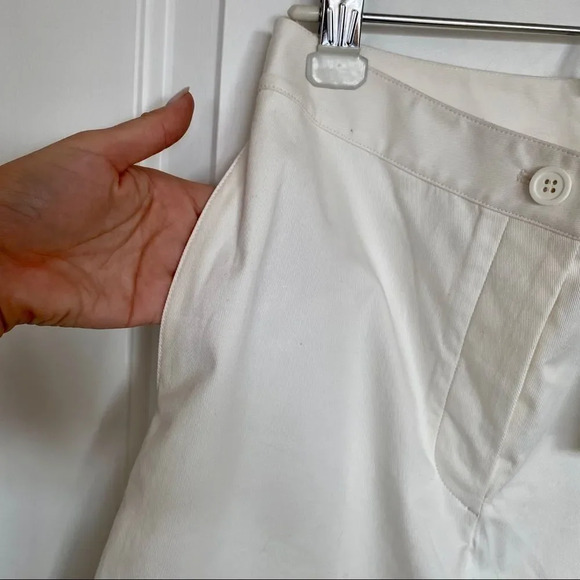 NEW Theory Tinley Twill Cropped Wide Leg Pants - Picture 10 of 16